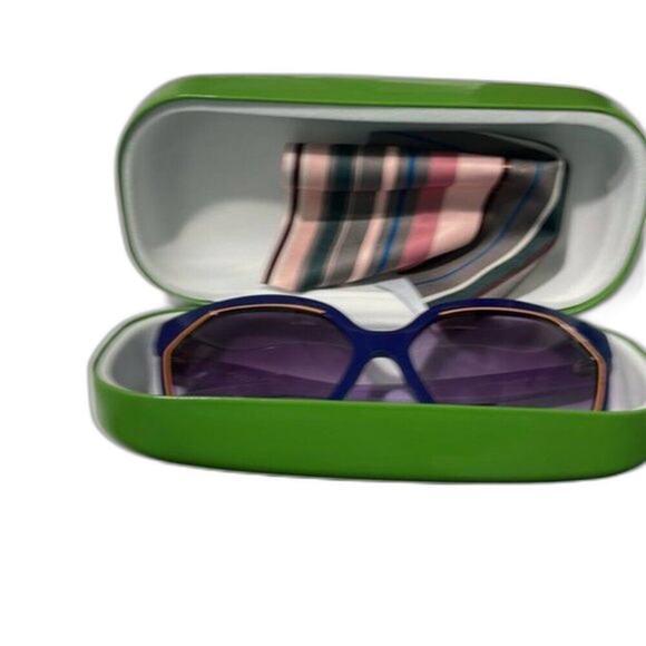 Emilio Pucci 59mm Geometric Sunglasses Purple - Picture 11 of 11